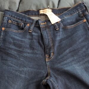 Madewell Dark Blue Skinny Jeans
